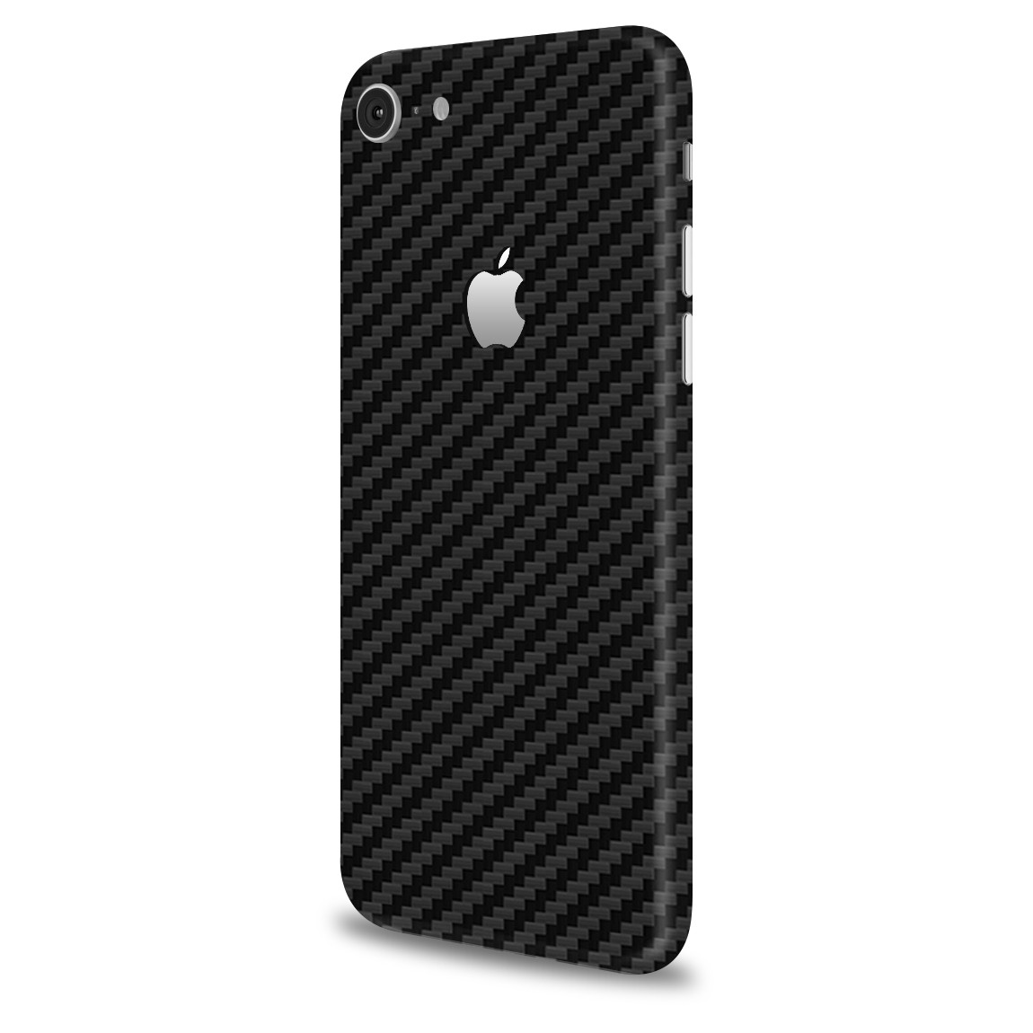 iPhone 8 Kaplama Siyah Karbon Fiber