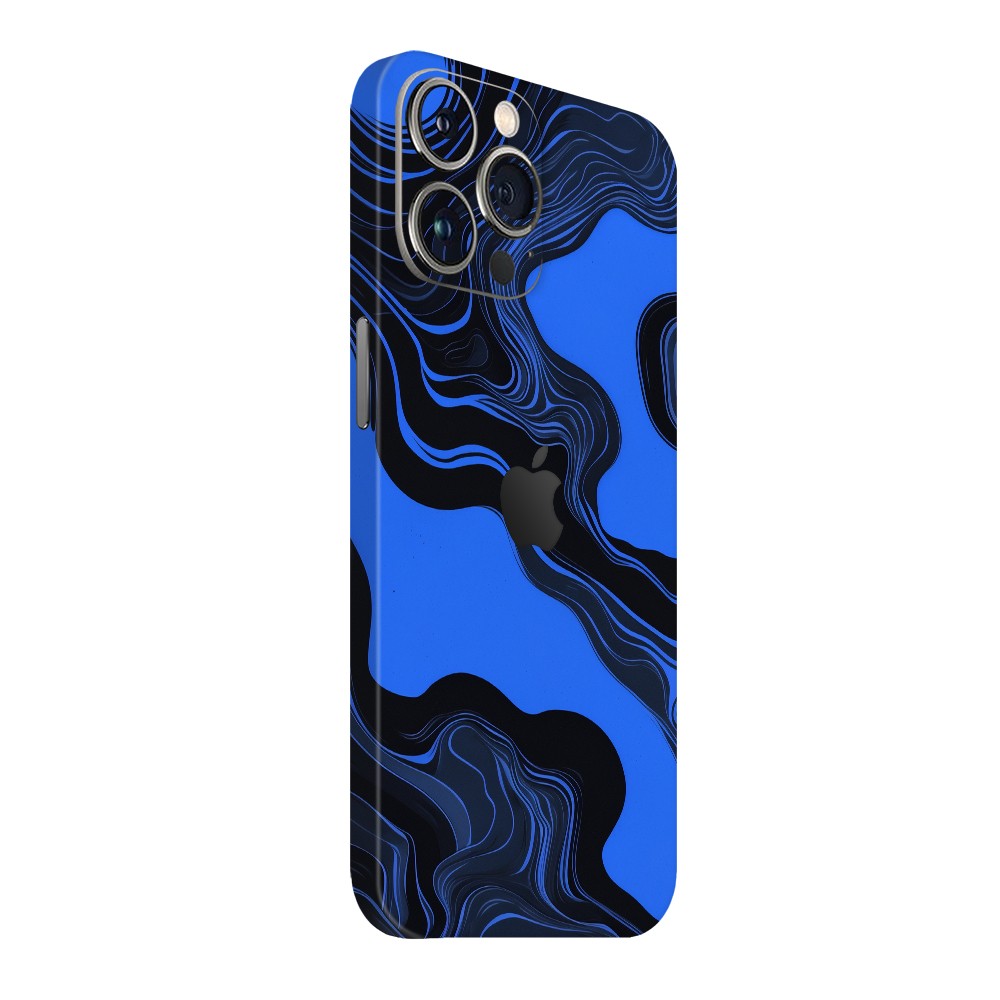 iPhone 15 Pro Kaplama Mavi İzohips