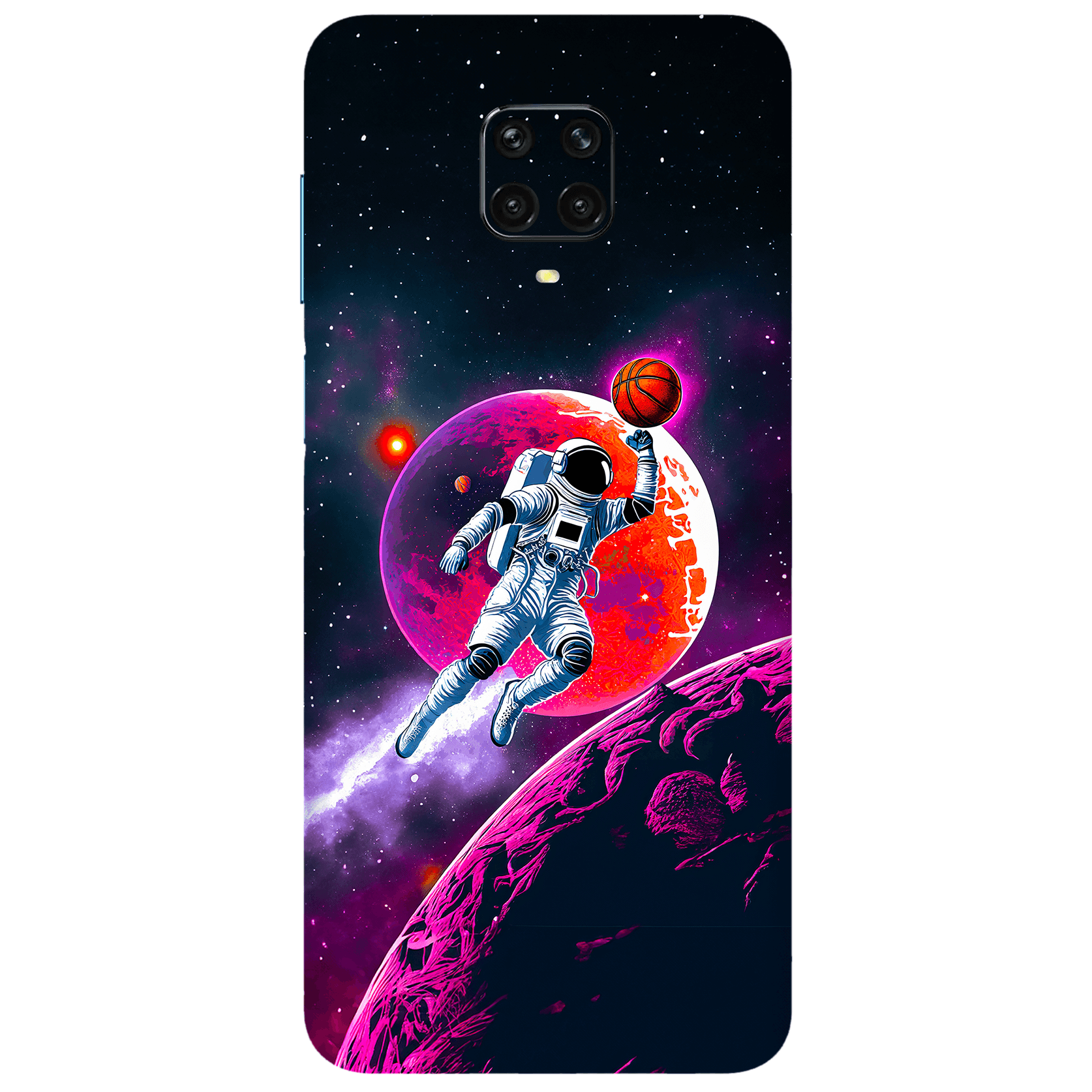 Xiaomi Redmi Note 9 Pro Kaplama Basketbolcu Astronot