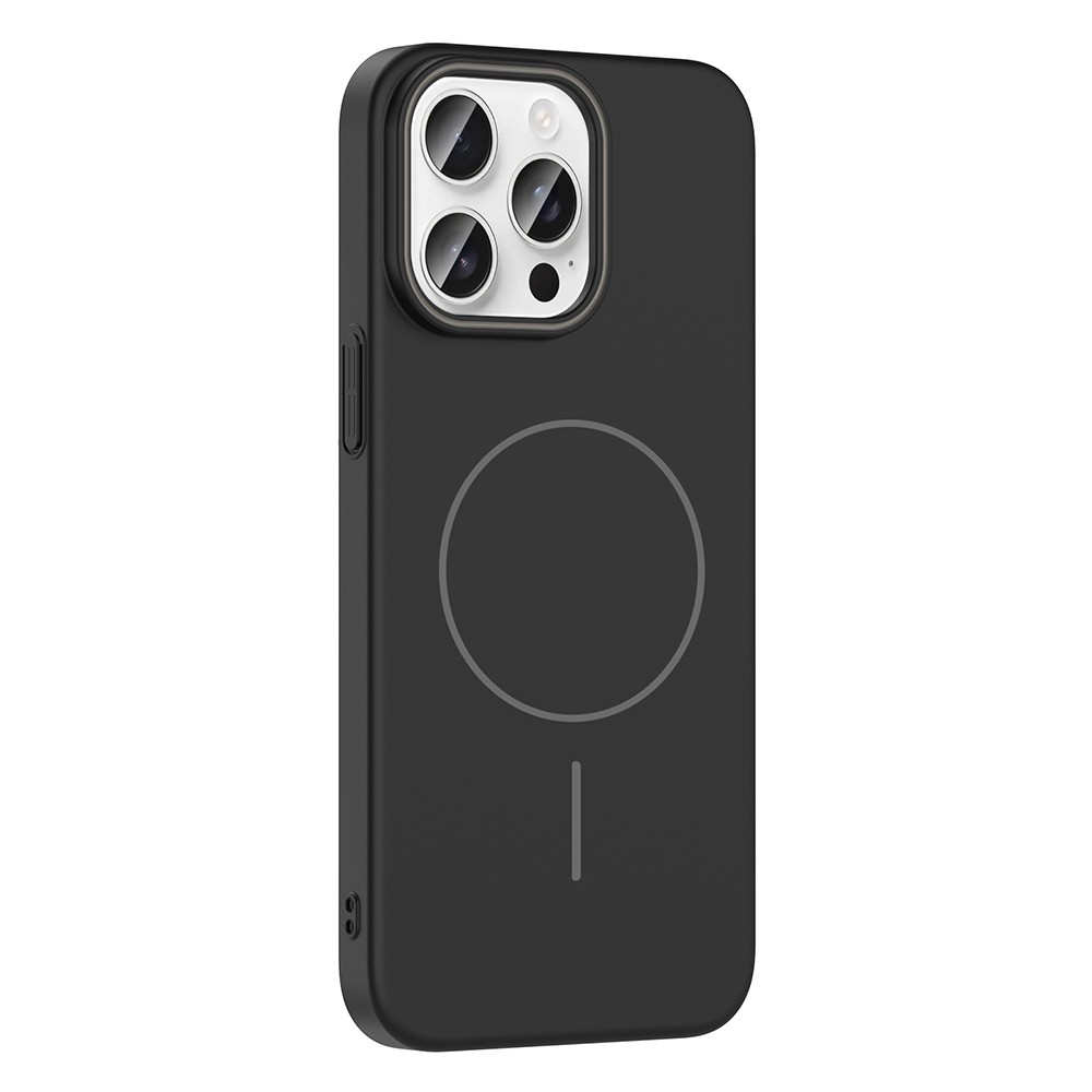 iPhone 14 Pro Max Kılıf M-safe Şarj Özellikli Ruby Sert