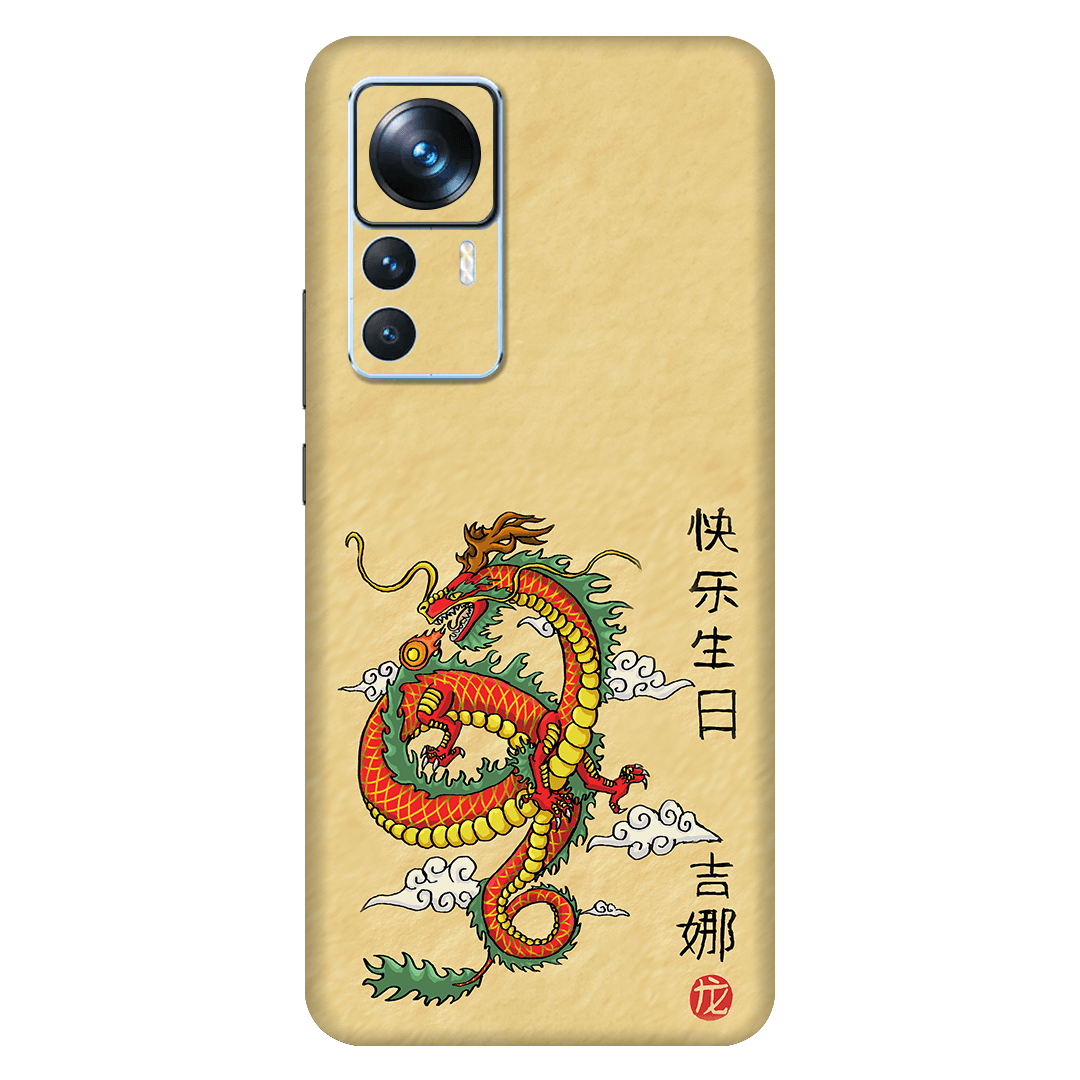 Xiaomi 12T / 12T Pro Kaplama Turuncu Ejder