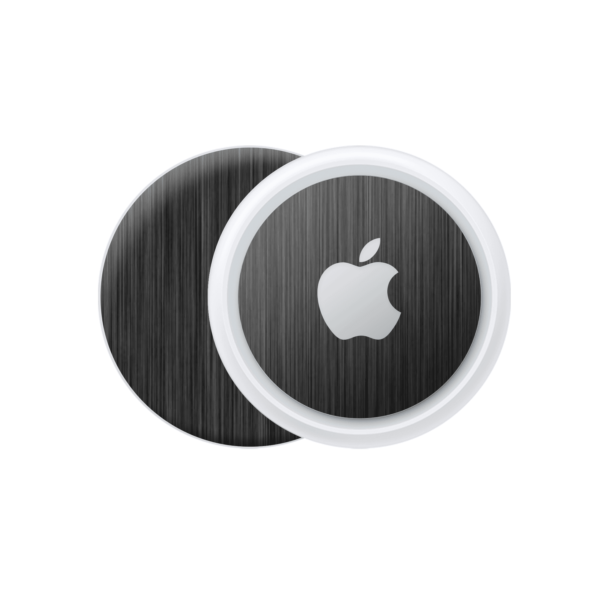 Apple Airtag Kaplama Siyah Metalik