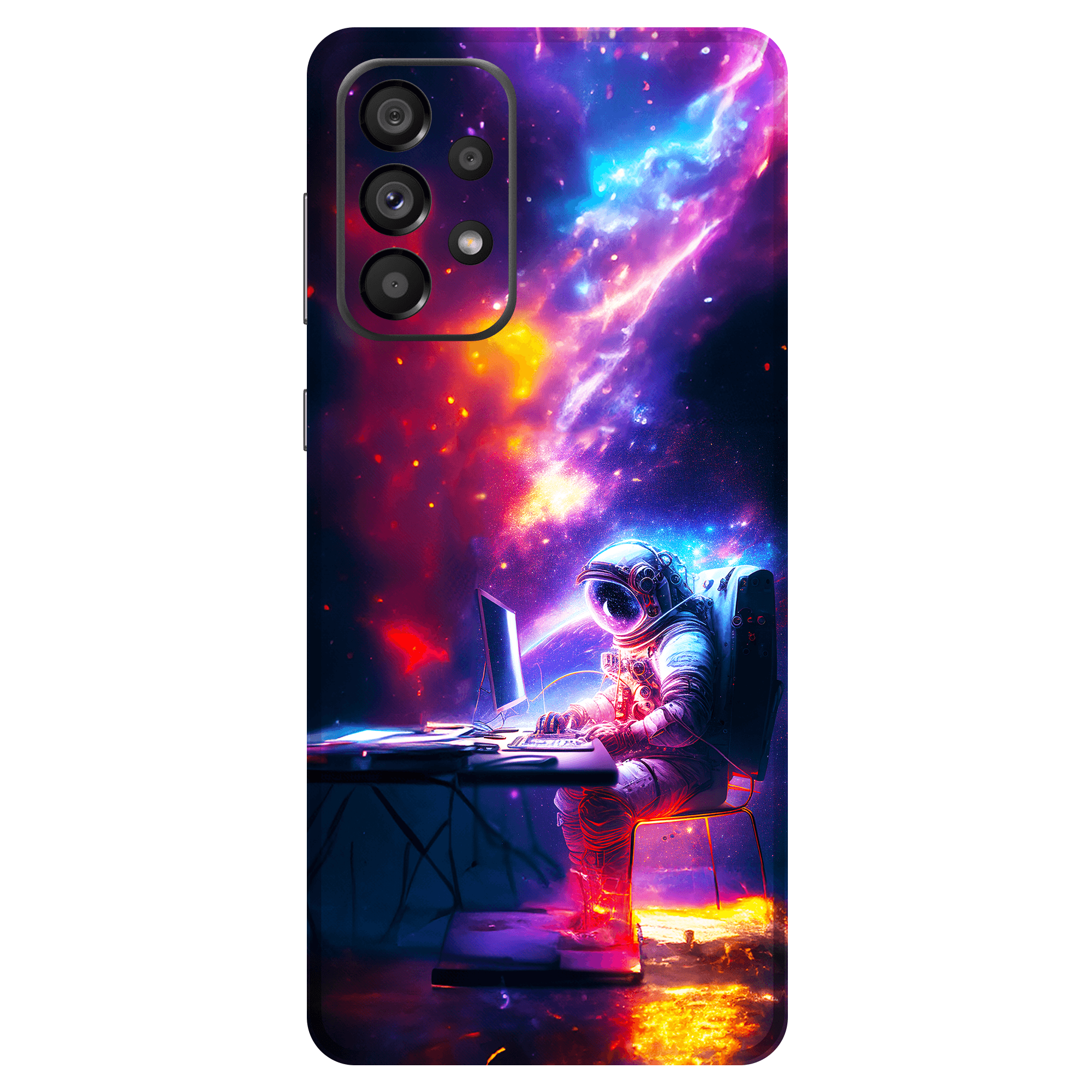 Samsung A23 Kaplama Nebula Astronot