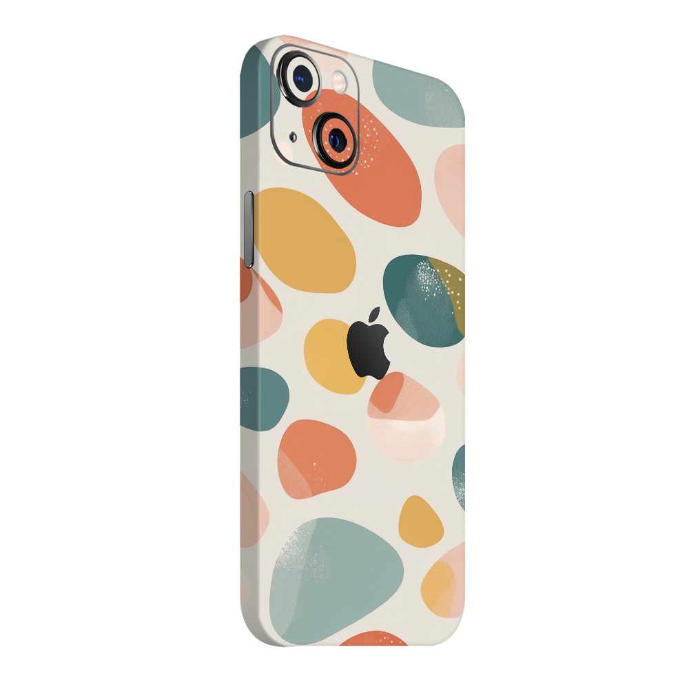 iPhone 15 Kaplama Renkli Taşlar