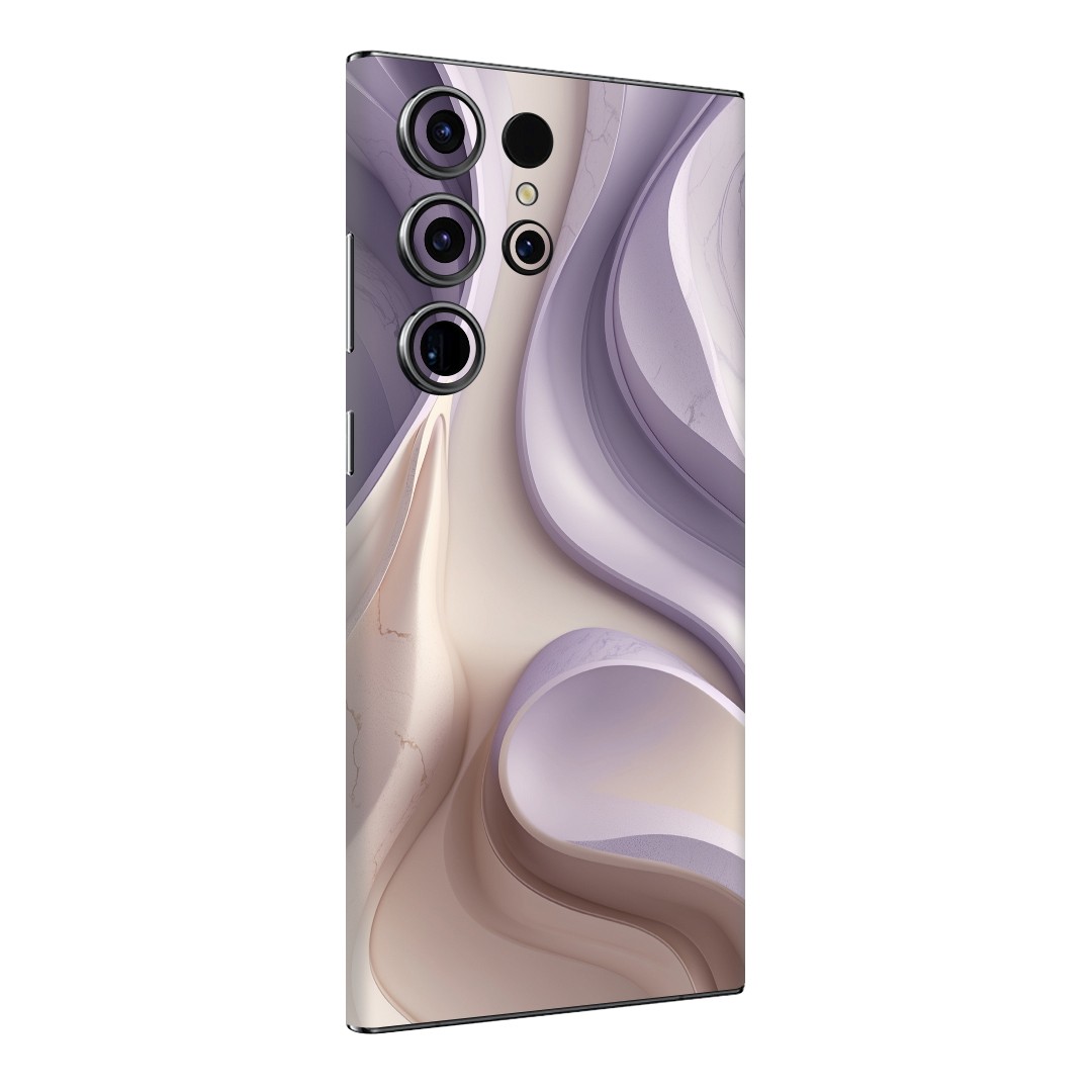 Samsung S24 Ultra Kaplama Lavanta Mermer