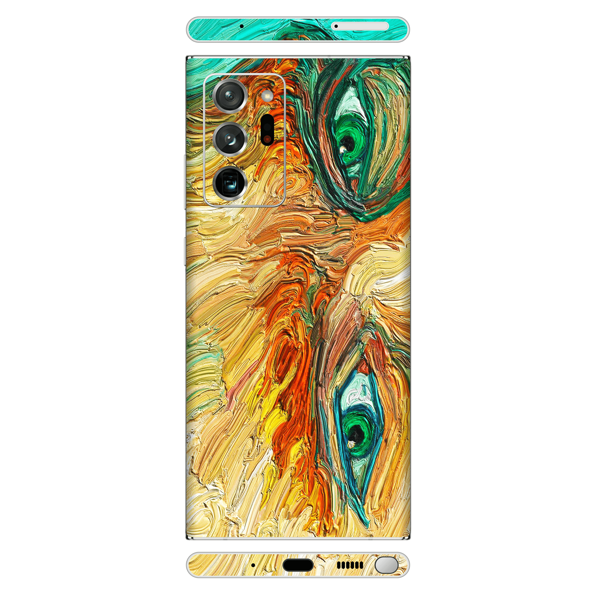 Samsung Note 20 Ultra Kaplama Yağlı Gogh