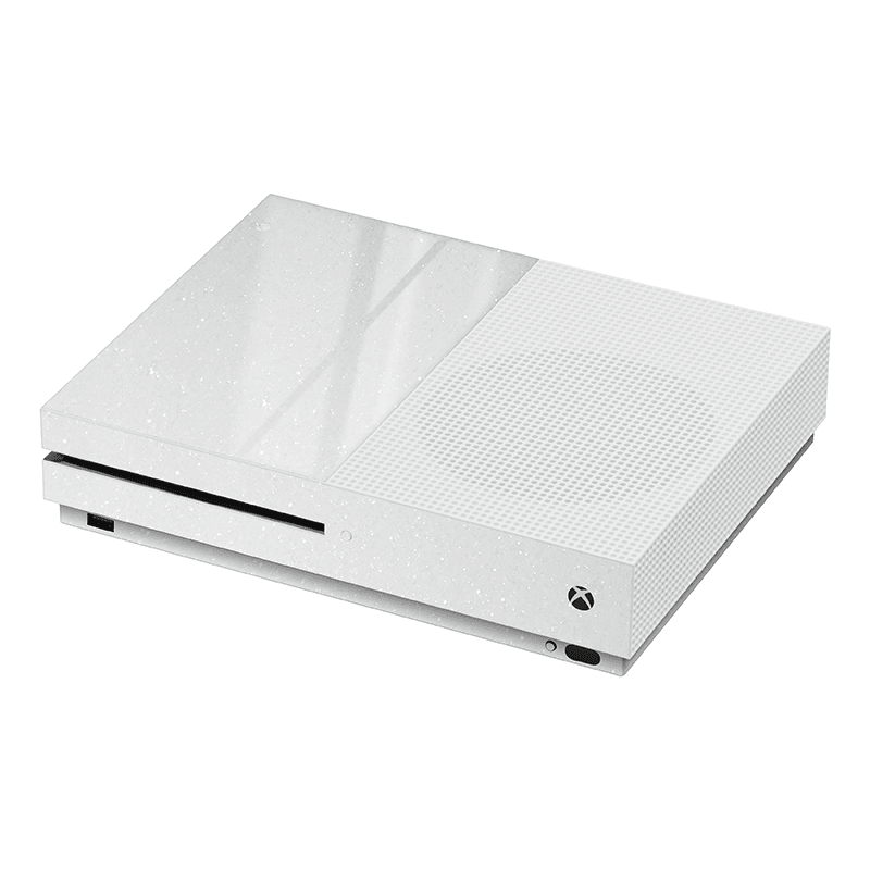 Xbox One S Kaplama Parıltılı Beyaz