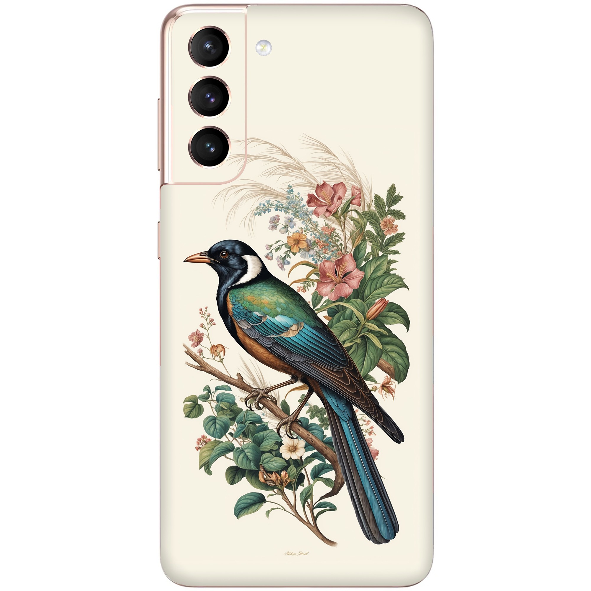 Samsung S21 Kaplama Saray Kuşu