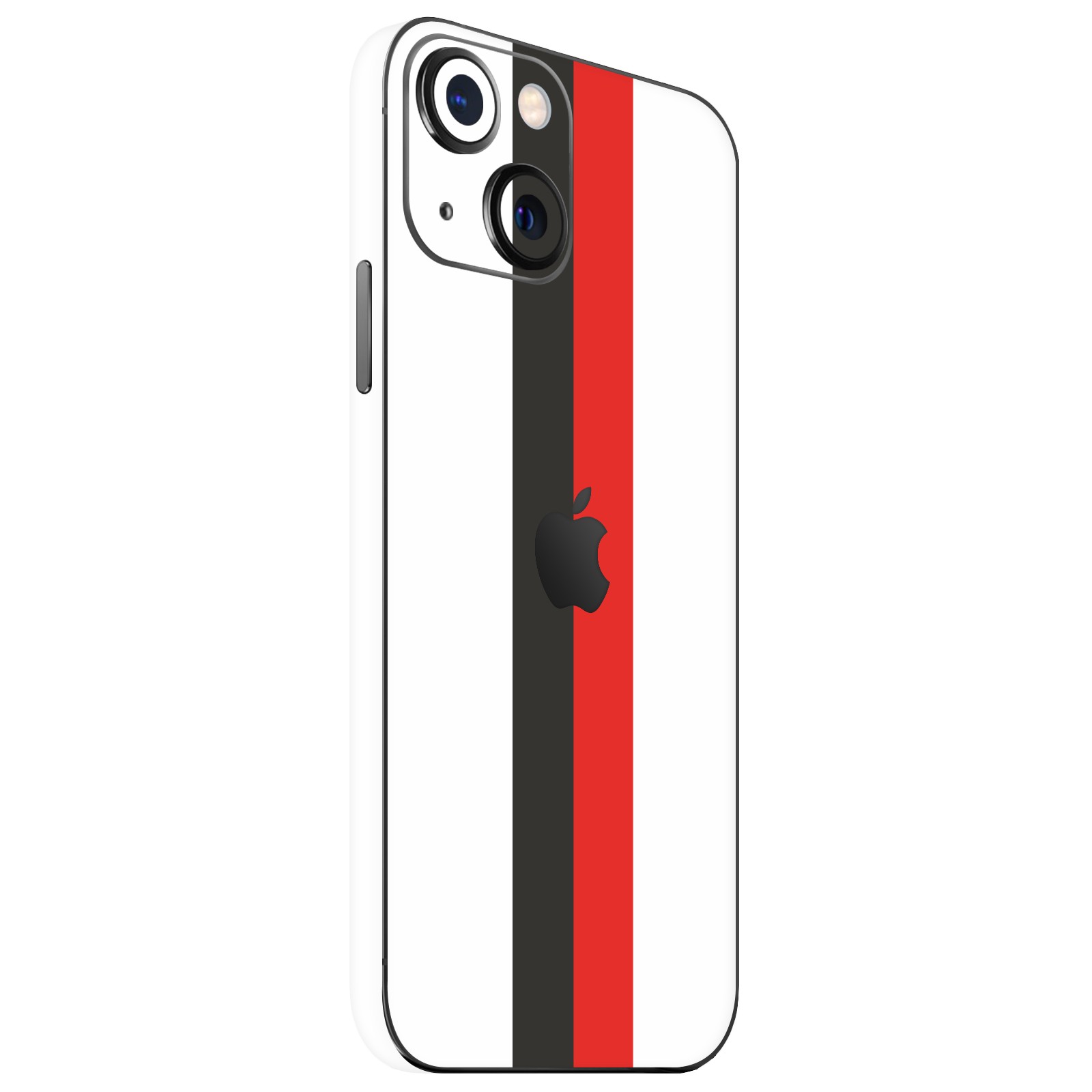 iPhone 13 Mini Kaplama Siyah Beyaz Kırmızı