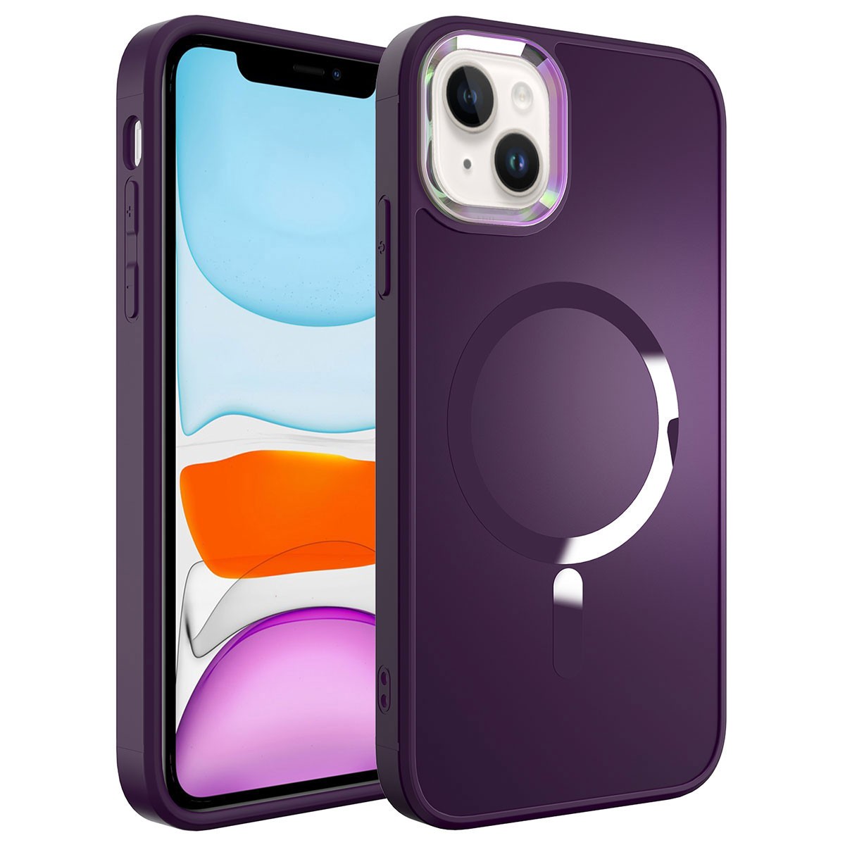iPhone 14 Kılıf M-safe Wireless Şarj Özellikli Stil