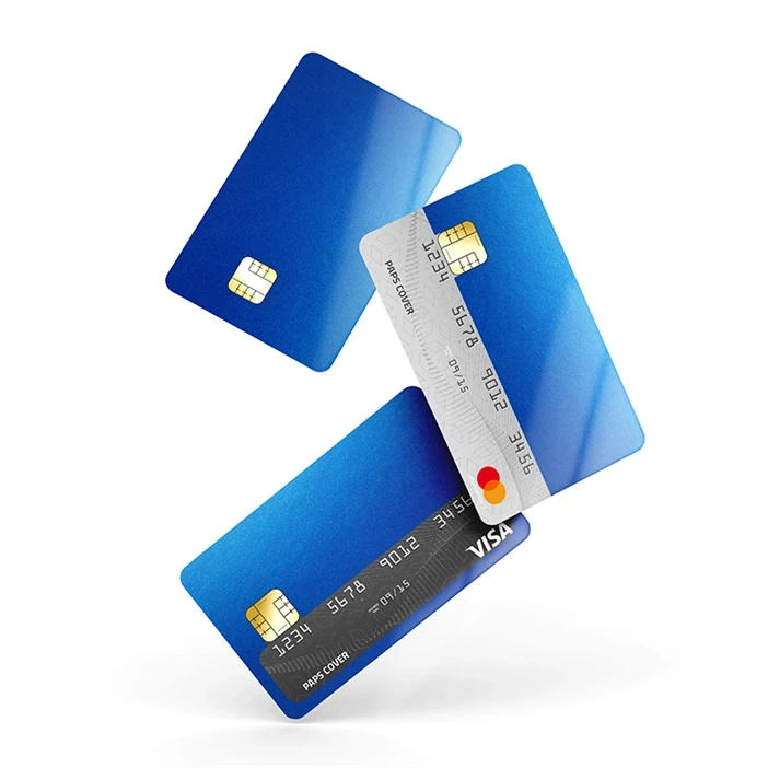 Kredi Kartı Kaplama / Sticker - Uzay Mavisi