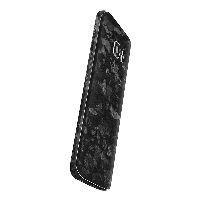 Samsung Galaxy S7 Kaplama - İşlenmiş Siyah Karbon