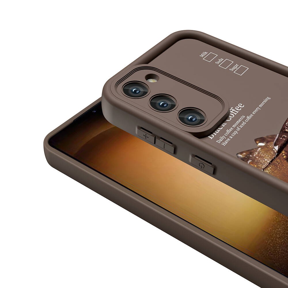 Galaxy S23 Kılıf Kamera Korumalı Baskılı Arka Yüzey Klas