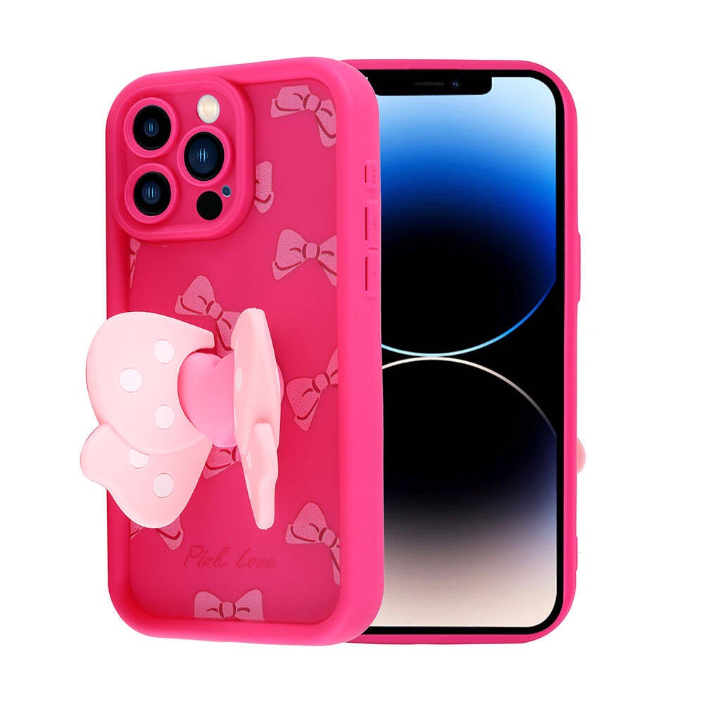iPhone 14 Pro Kılıf Kamera Korumalı Figür Tasarımlı Kapya