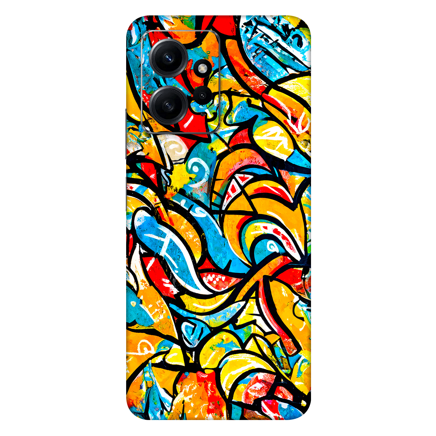 Redmi Note 12 Kaplama Sokak Grafitisi