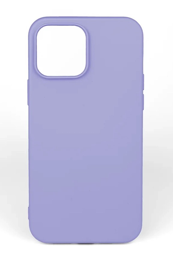 iPhone 11 Pro Silikon Kılıf Mor Lansman