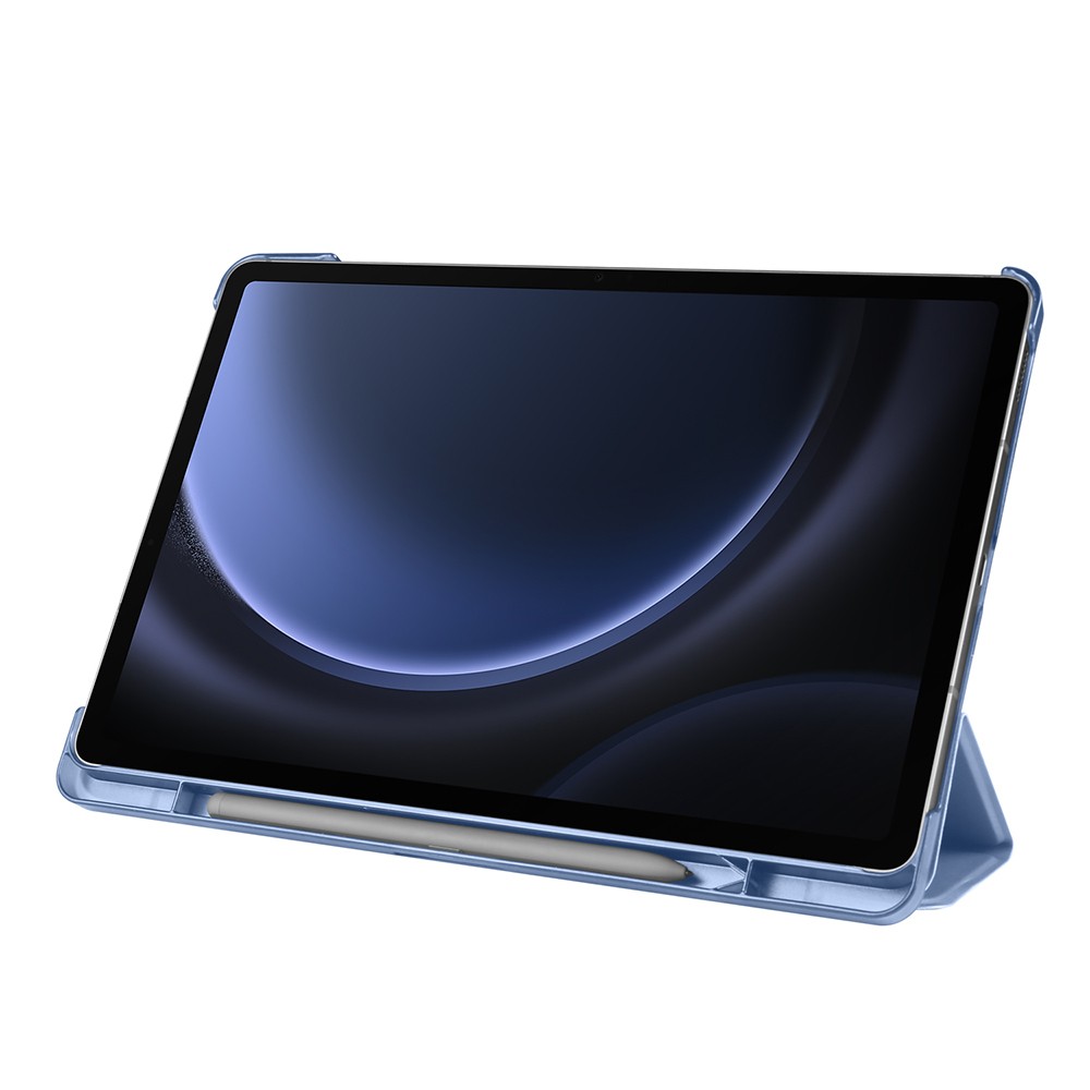 Galaxy Tab S10 FE Zore Smart Cover Kalem Bölmeli Standlı 1-1 Kılıf