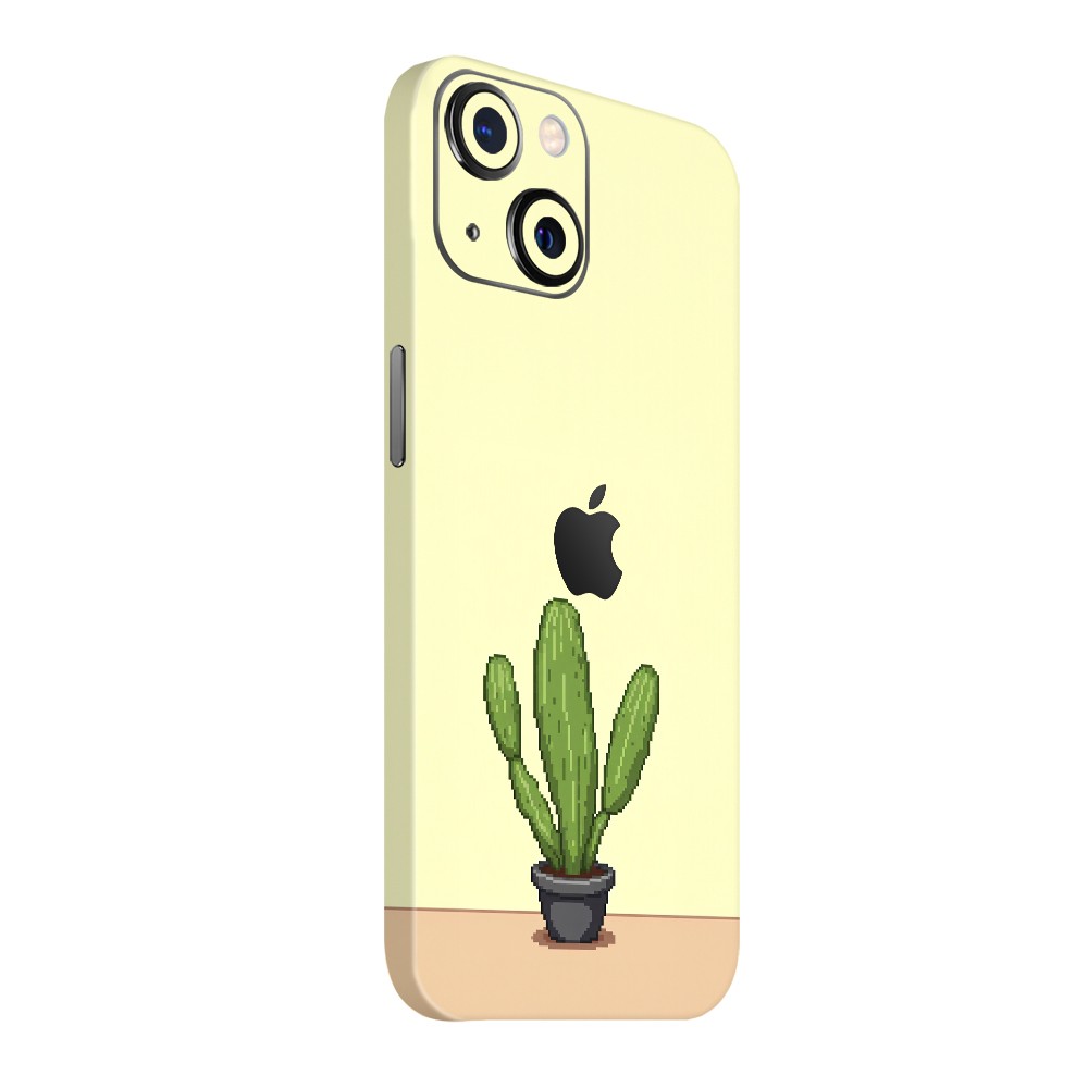 iPhone 13 Kaplama Pixel Kaktüs