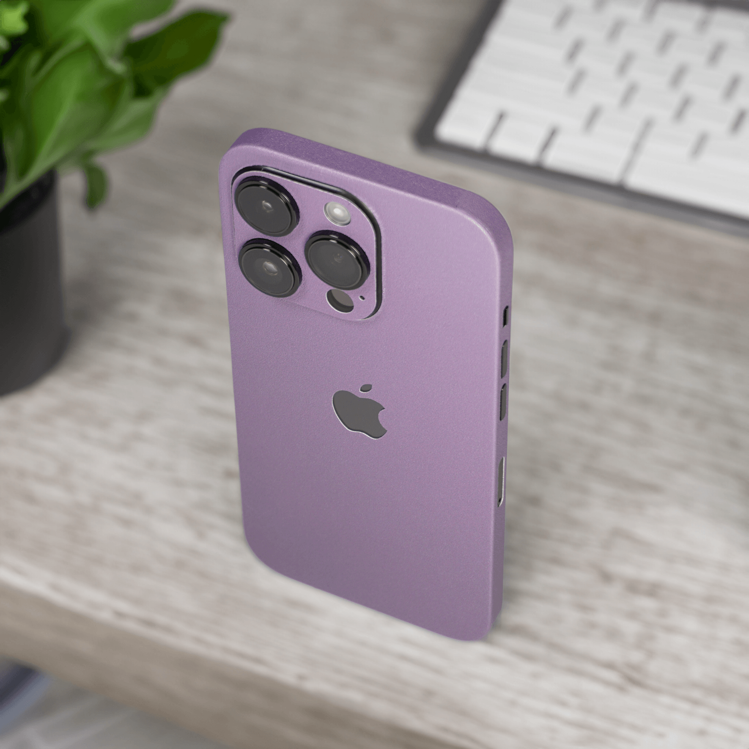 Poco F5 Kaplama Dokulu Derin Mor