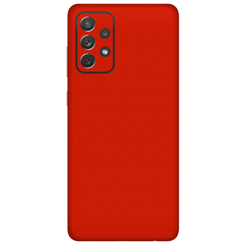 Samsung A52 Kaplama Dokulu Kırmızı