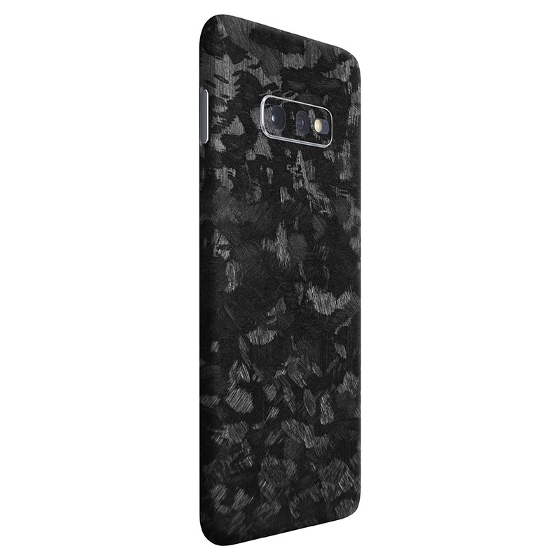 Samsung Galaxy S10e Kaplama - İşlenmiş Siyah Karbon