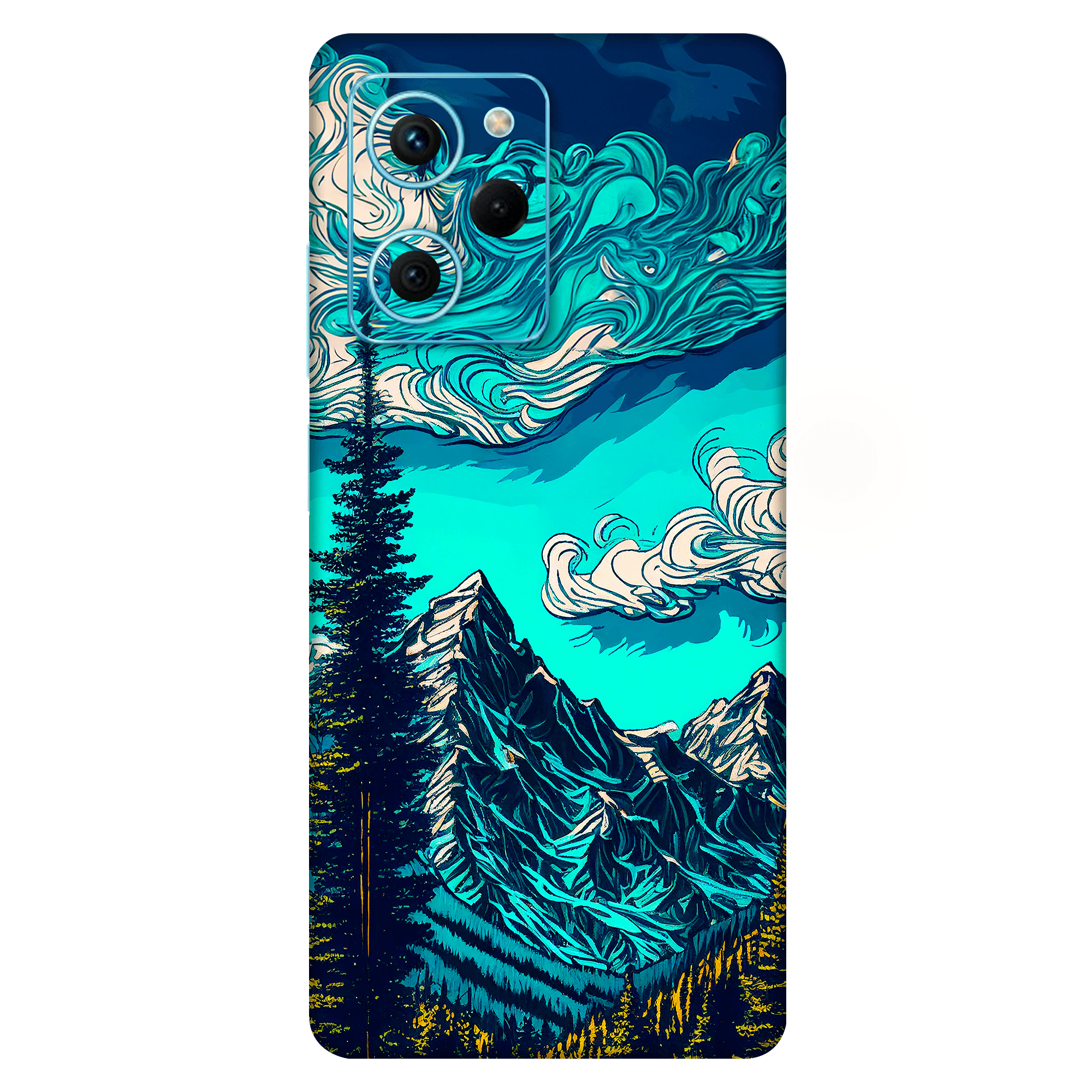 Poco X5 Pro Kaplama Doğanın Mavisi