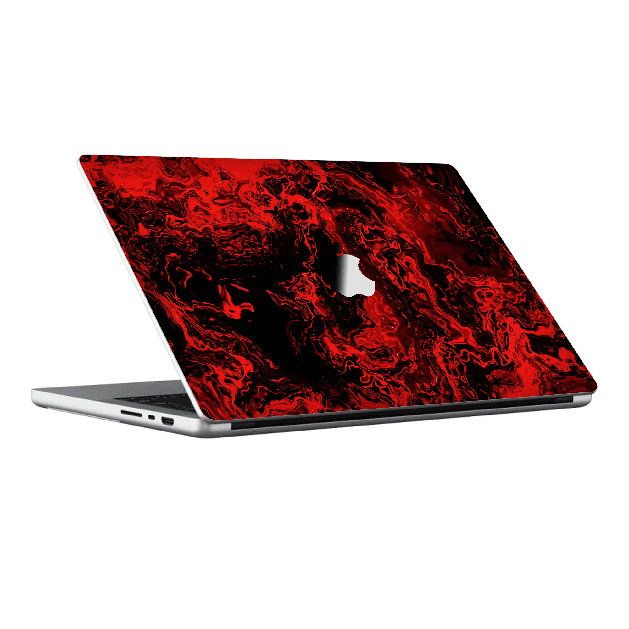 Macbook Pro 14" (2021 M1) Kaplama - Mistik Kırmızı Alev