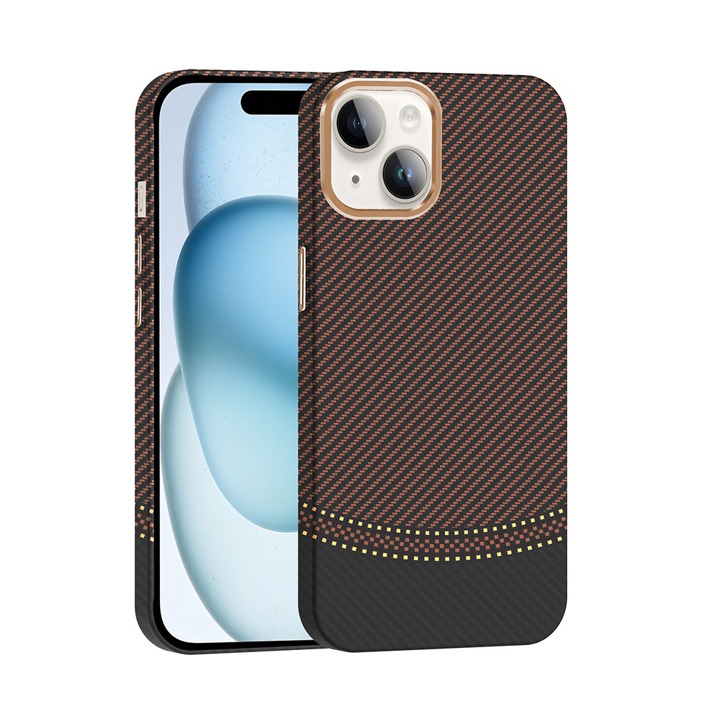 iPhone 14 Kılıf Karbon Fiber M-safe