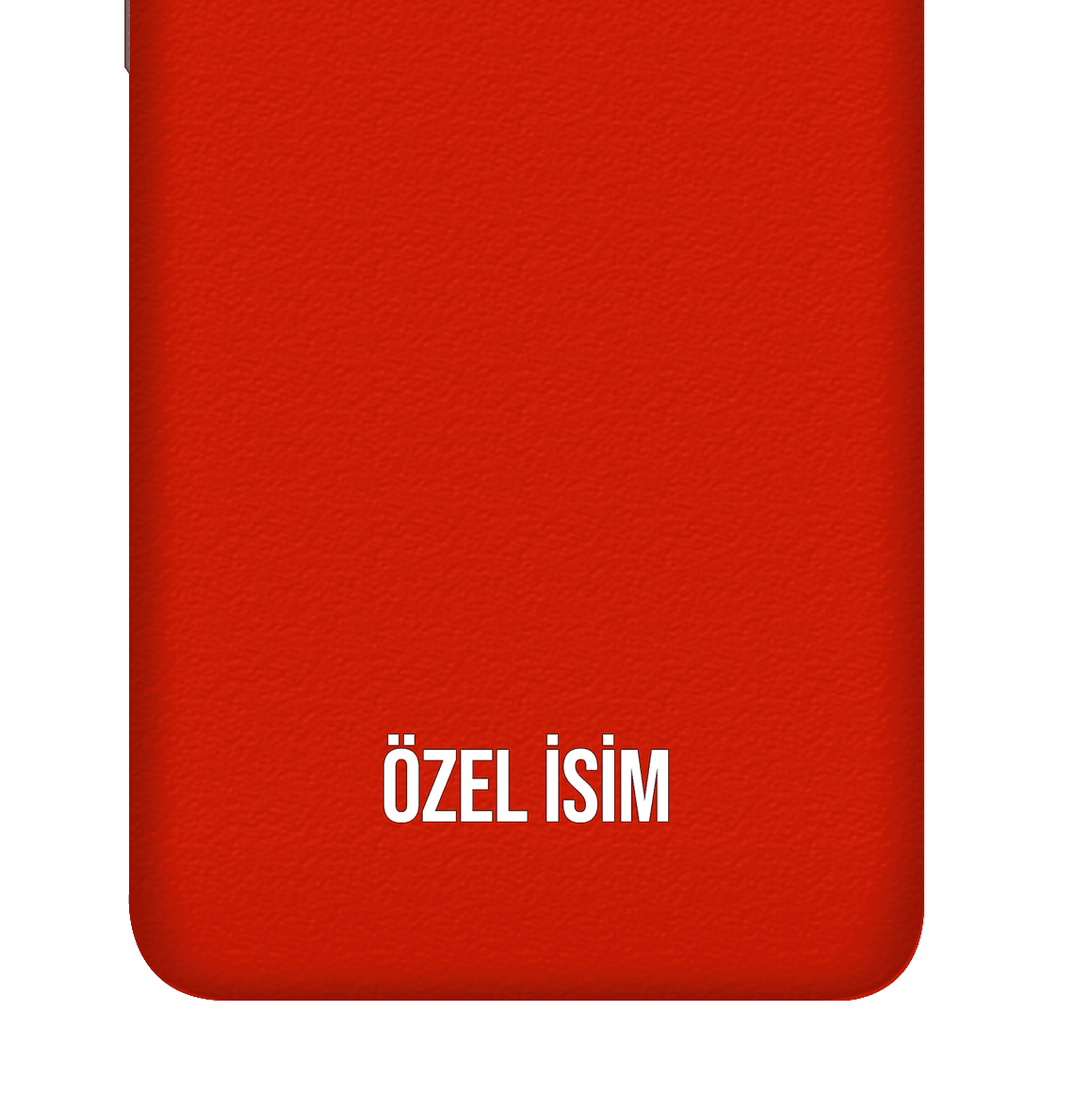 Poco F5 Kaplama Dokulu Kırmızı