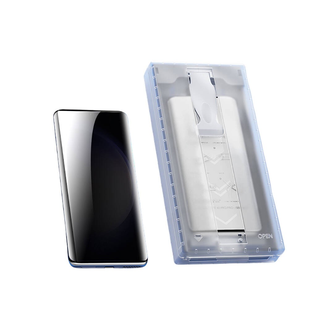 Galaxy S24 Ultra Uygulama Aparatlı 6in1 Easy Body Privacy Ekran Koruyucu
