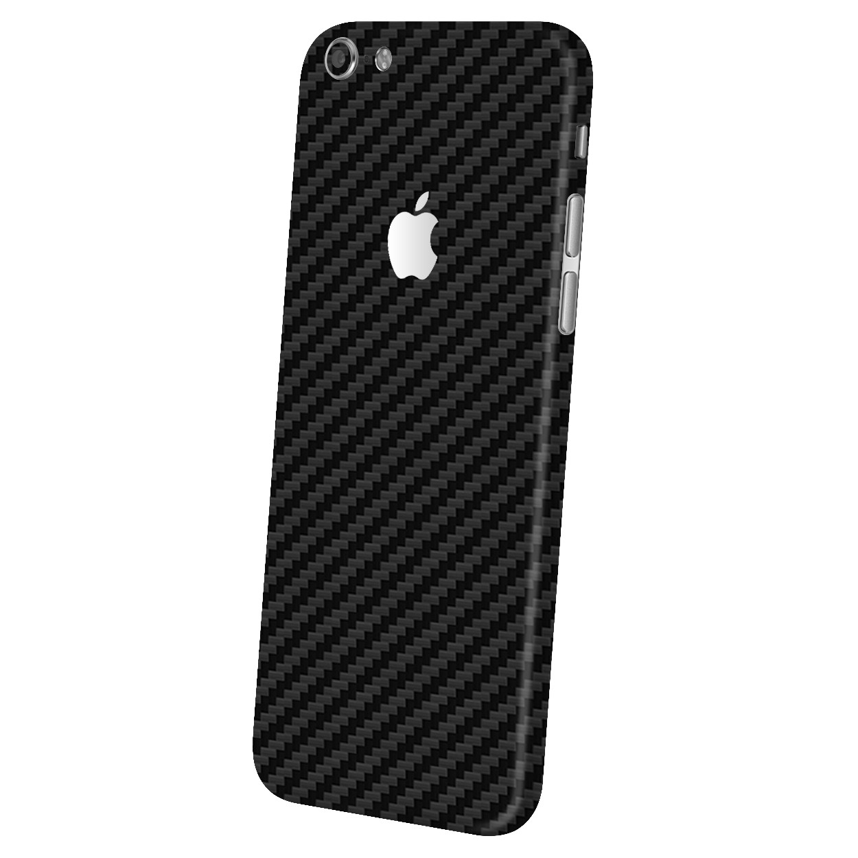 iPhone 6 Plus / 6s Plus Kaplama Siyah Karbon Fiber