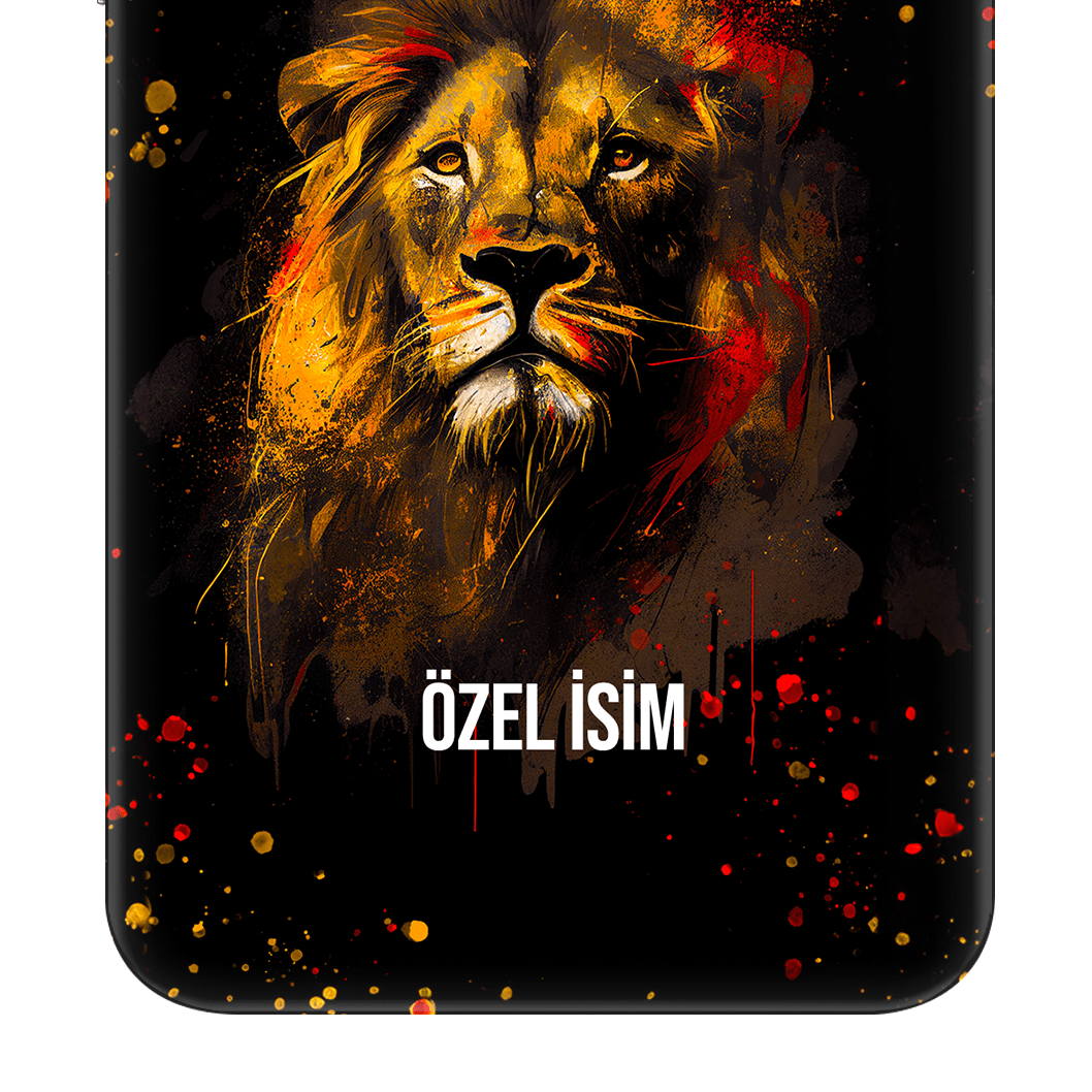 iPhone 7 Kaplama Aslan Sulu Boya