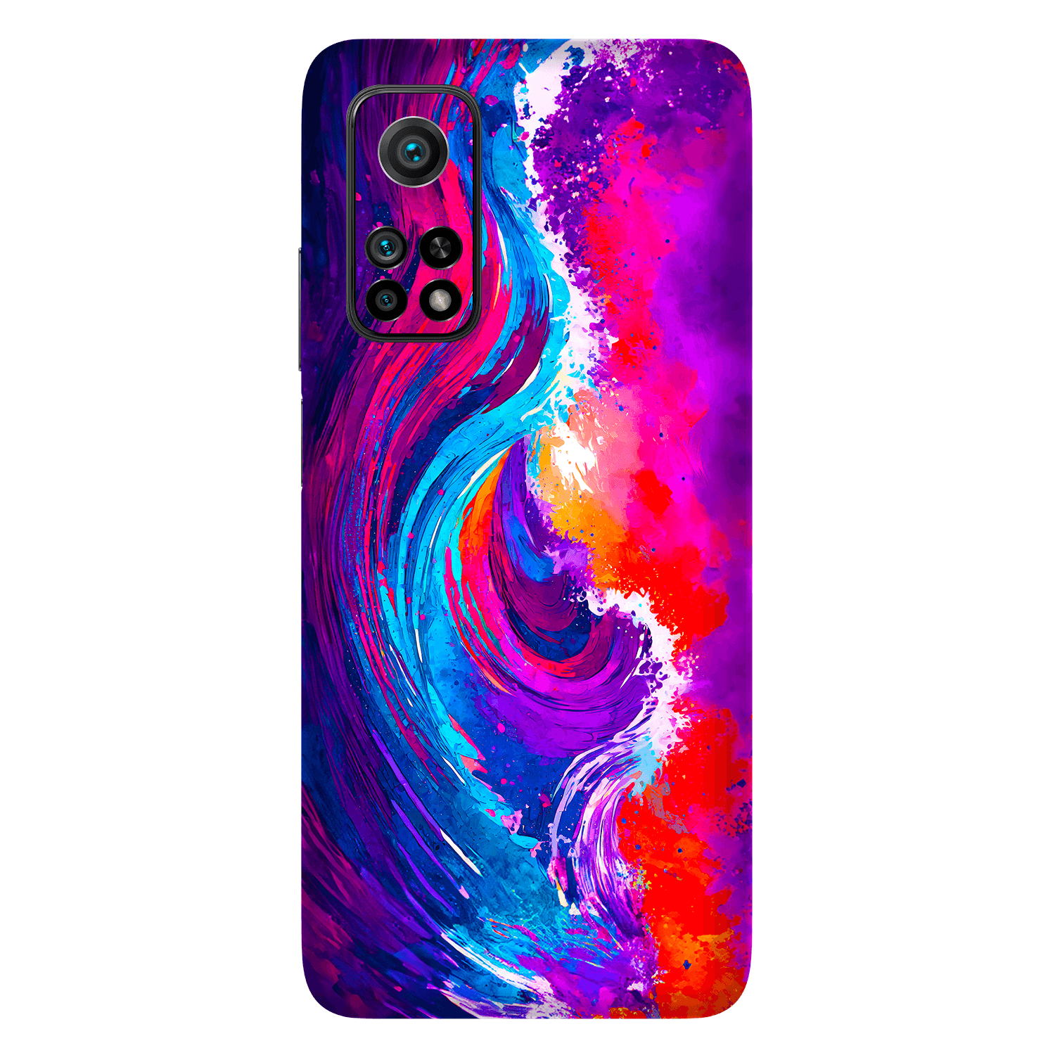 Xiaomi Mi 10T / Mi 10T Pro Kaplama Mor Dalgalar