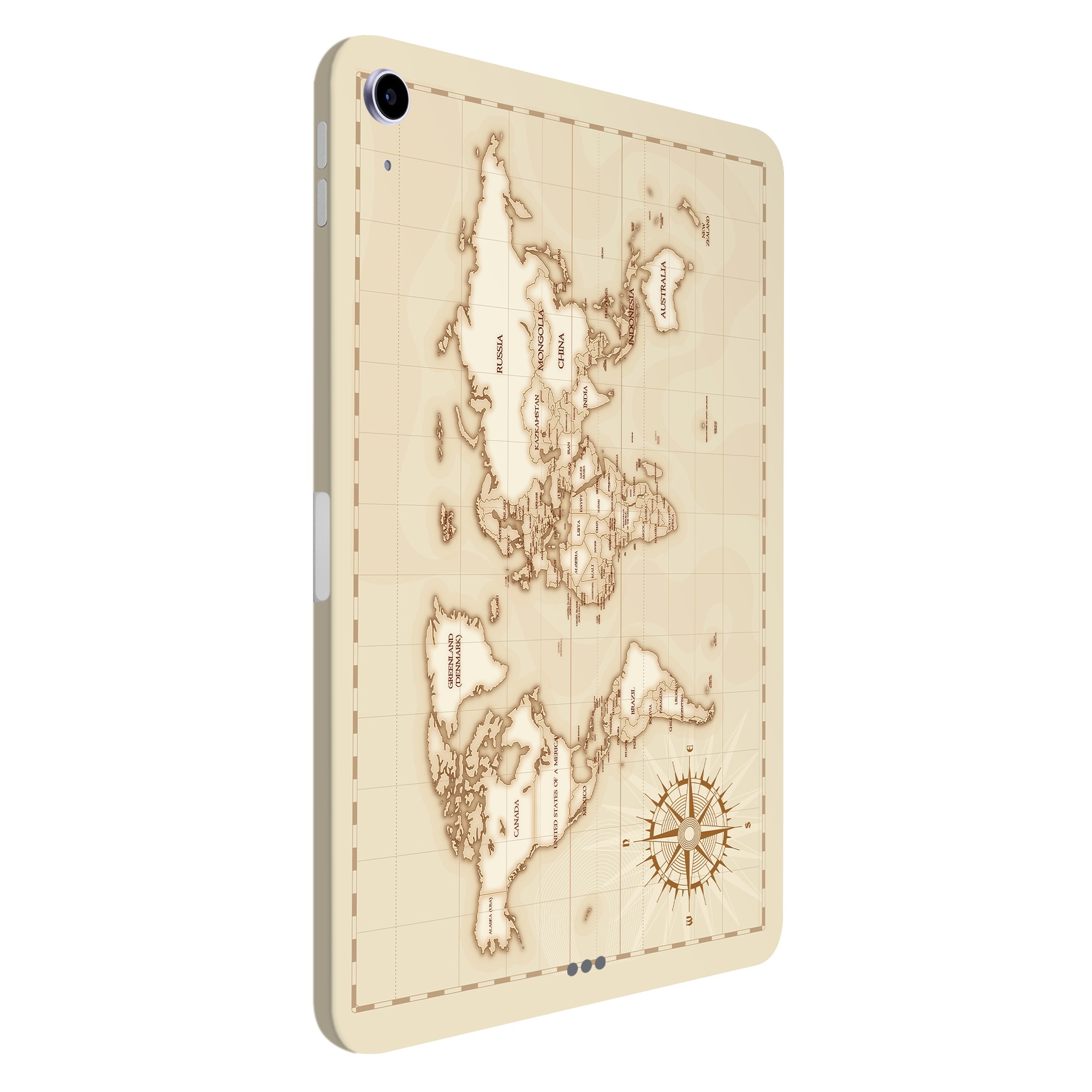 iPad Kaplama Retro Atlas