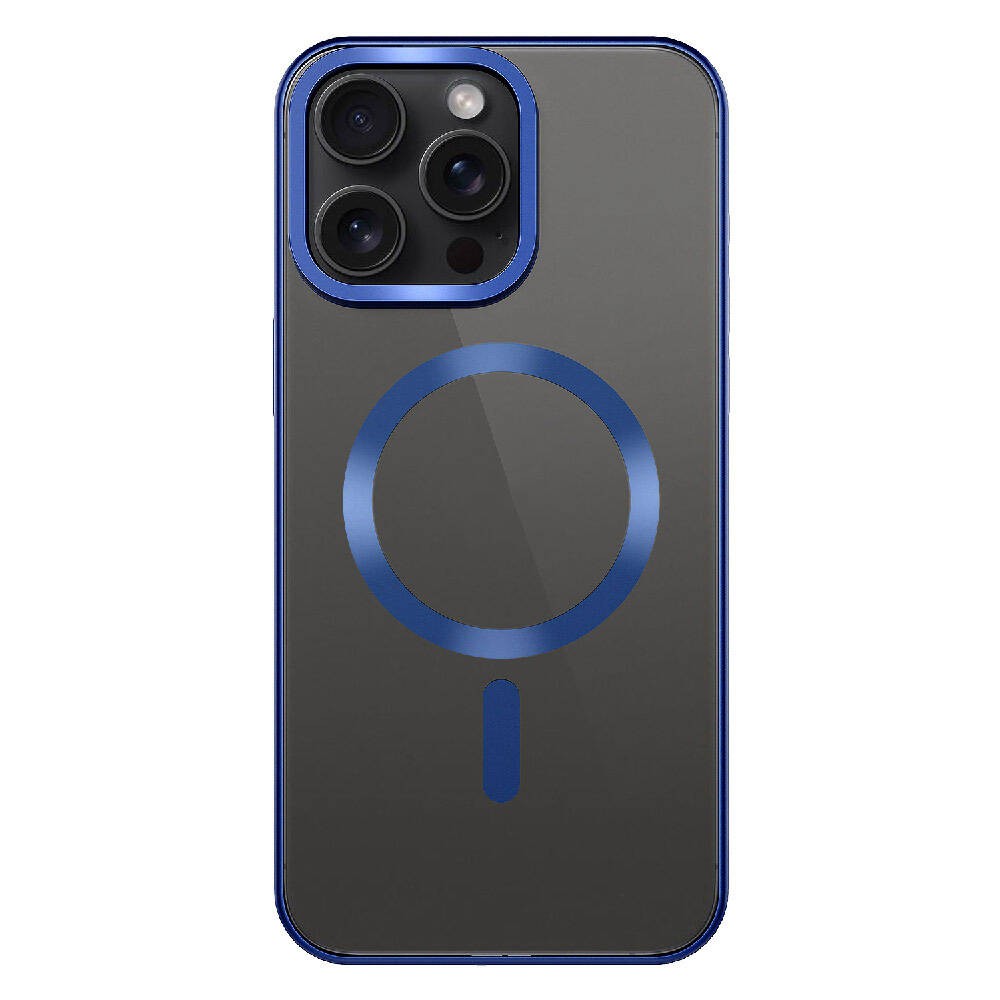 iPhone 15 Pro Kılıf Mat Tasarımlı M-safe Wireless Şarj Özellikli Mat Setro
