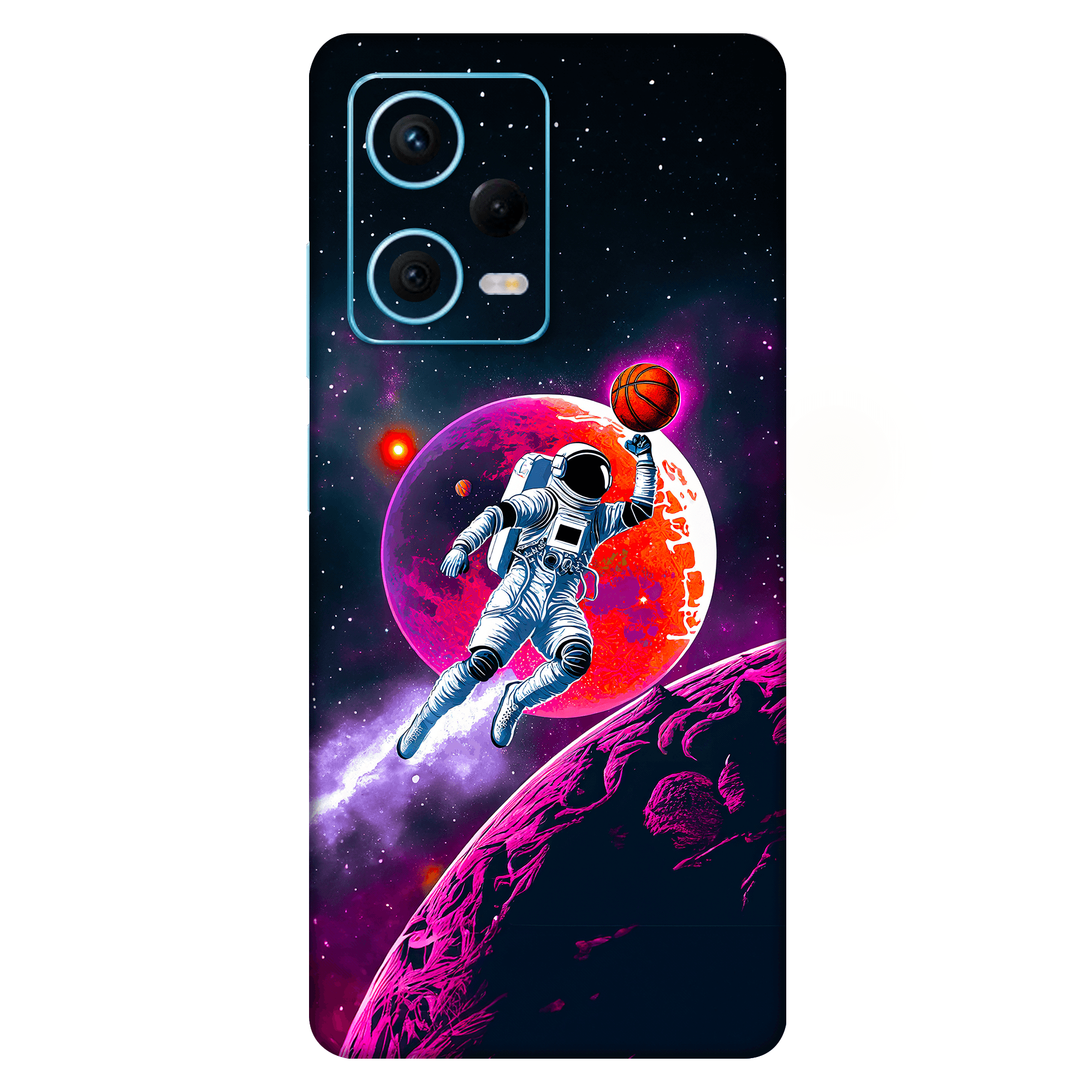 Xiaomi Redmi Note 12 Pro 5G Kaplama Basketbolcu Astronot