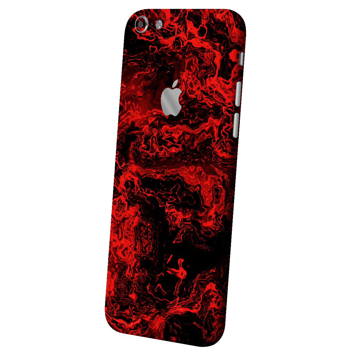 iPhone 6 Plus / 6s Plus Kaplama Mistik Kırmızı Alev