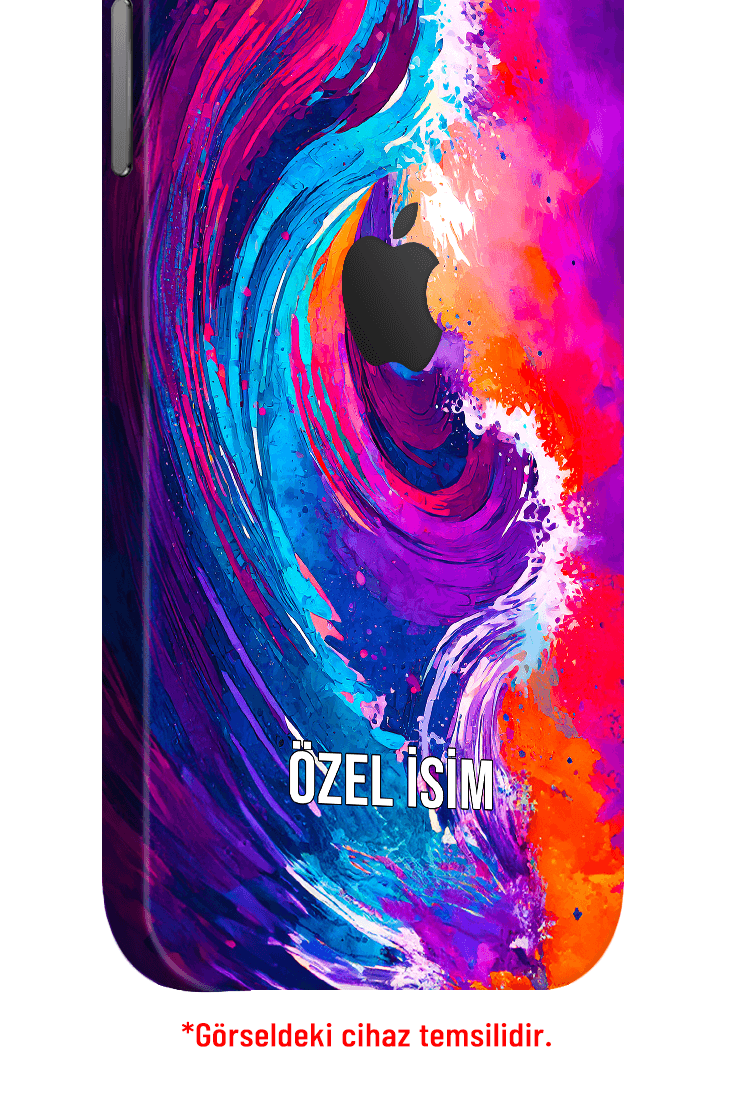 iPhone 12 Kaplama Mor Dalgalar