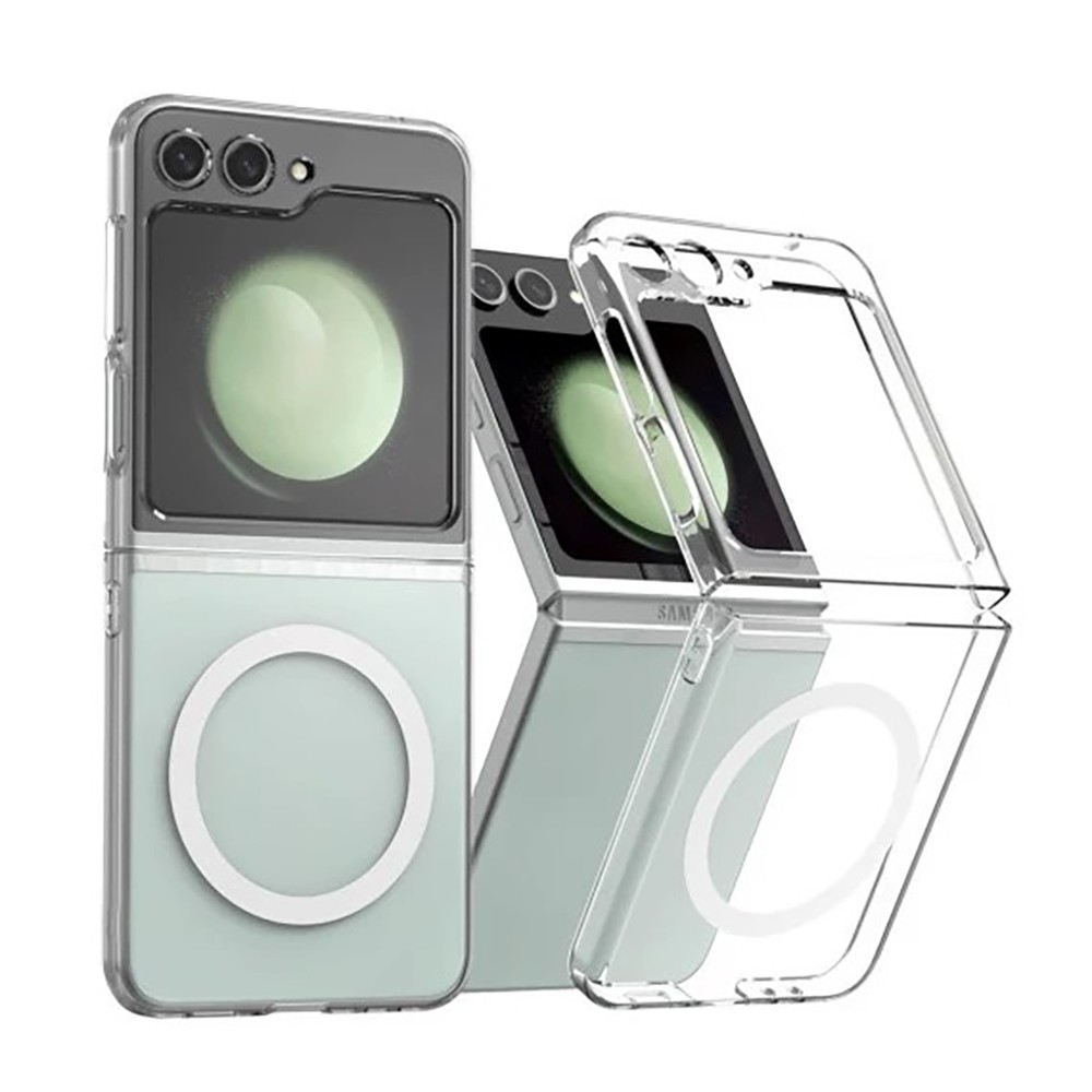 Galaxy Z Flip 6 Kılıf Kamera Korumalı M-safe Sert PC Zore Porto Kapak