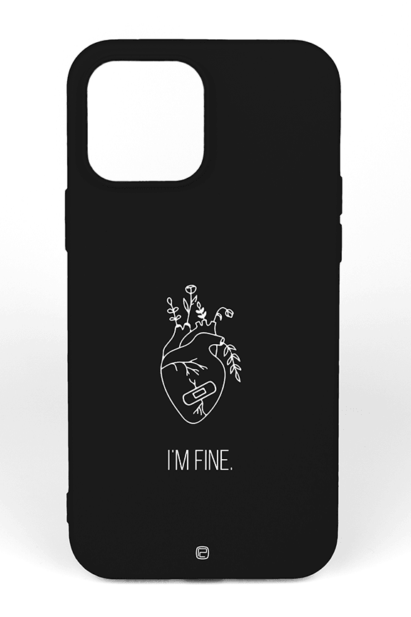 iPhone 15 Silikon Kılıf I'm Fine