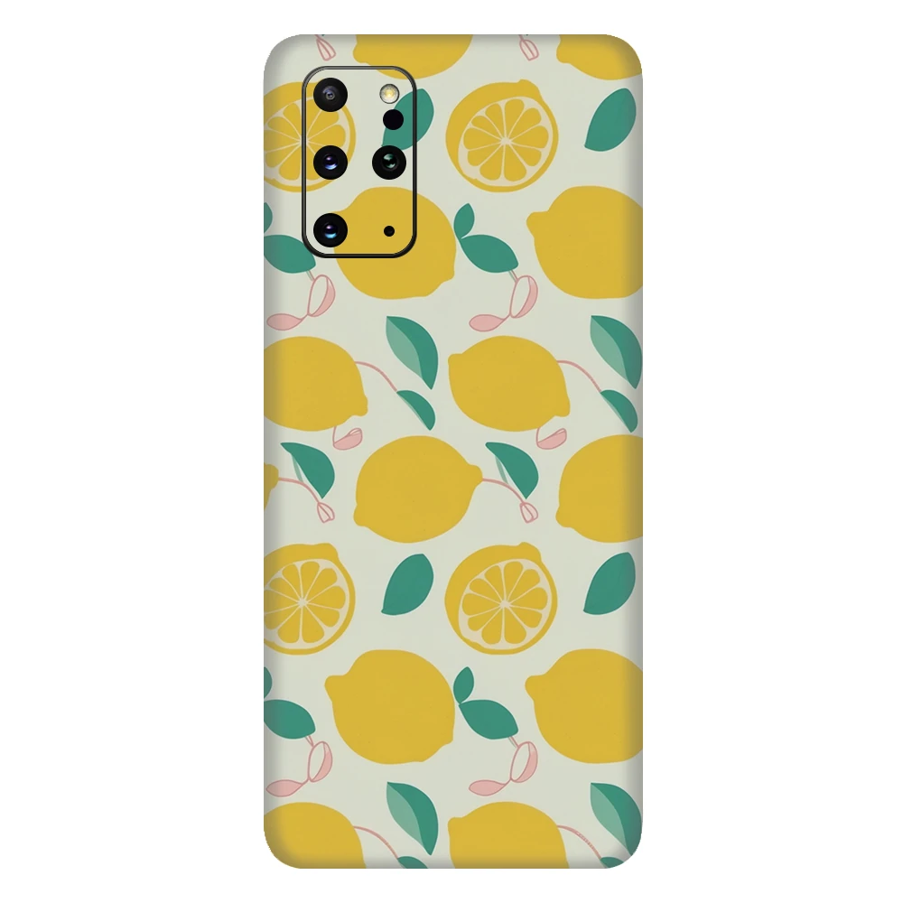Samsung S20 Plus Kaplama Limon Çiçeği