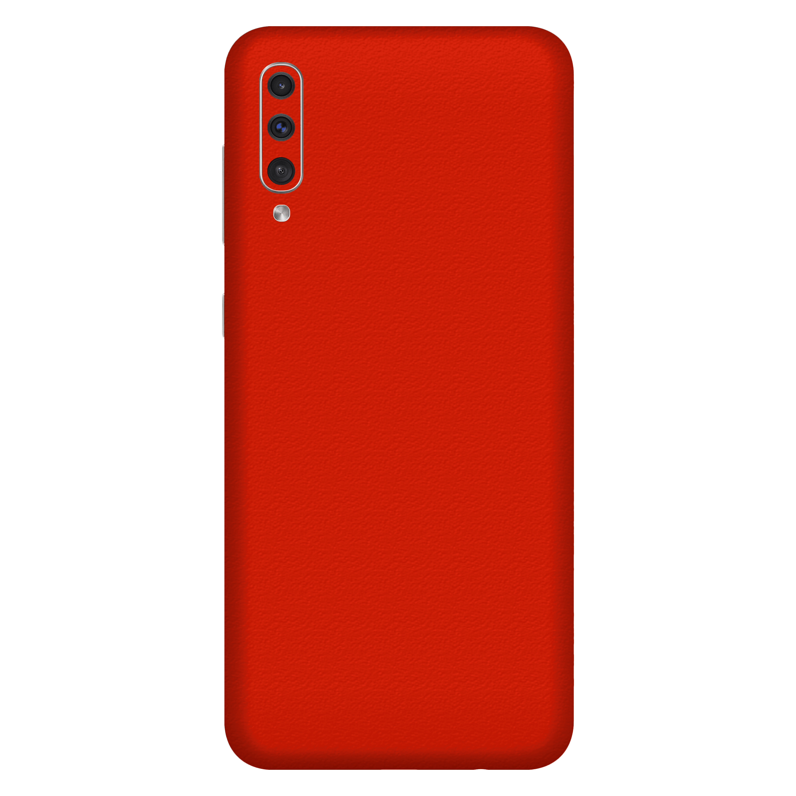 Samsung A70 Kaplama Dokulu Kırmızı