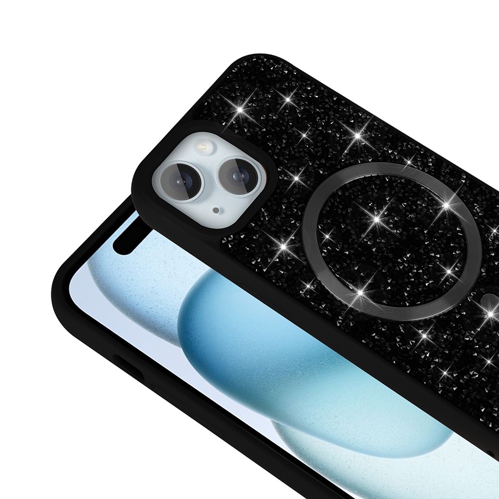 iPhone 15 Kılıf Mozaik Pırlanta