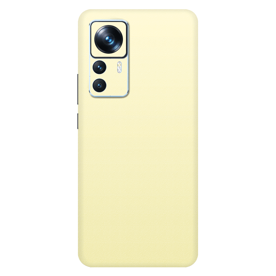 Xiaomi 12T / 12T Pro Kaplama Açık Sarı