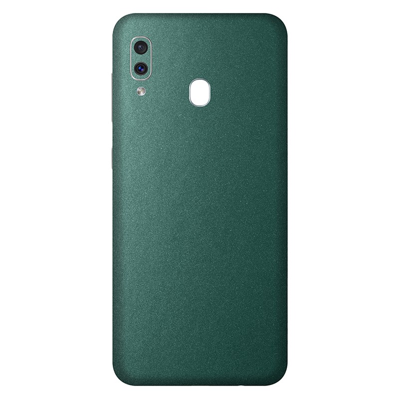 Samsung Galaxy A30 Kaplama - Metalik Yeşil