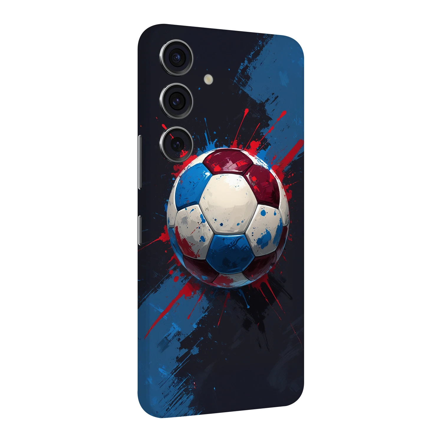 Samsung S23 Plus Kaplama Bordo Mavi Top