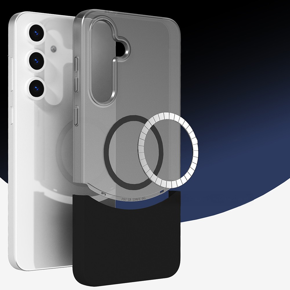 Galaxy S25 Plus Kılıf M-Safe Şarj Özellikli Mıknatıslı Duble