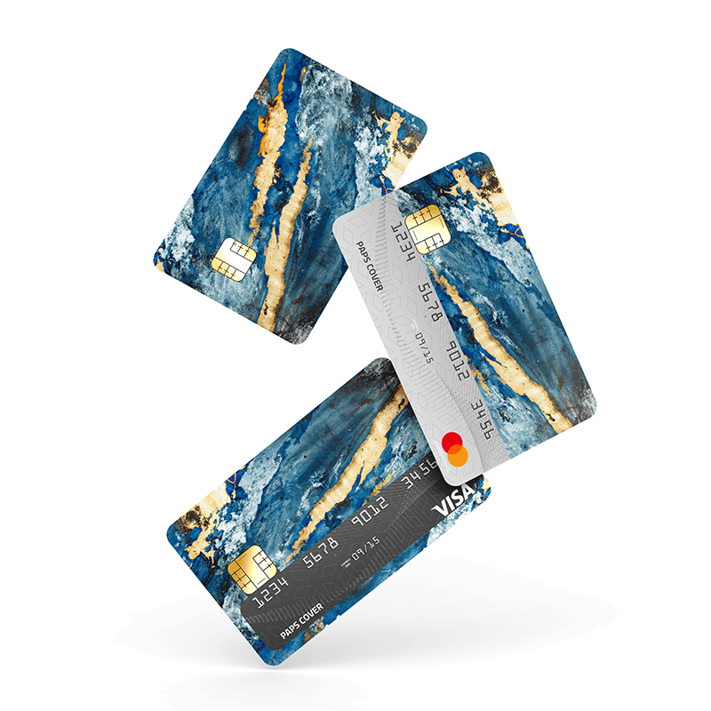 Kredi Kartı Kaplama / Sticker - Mistik Mermer