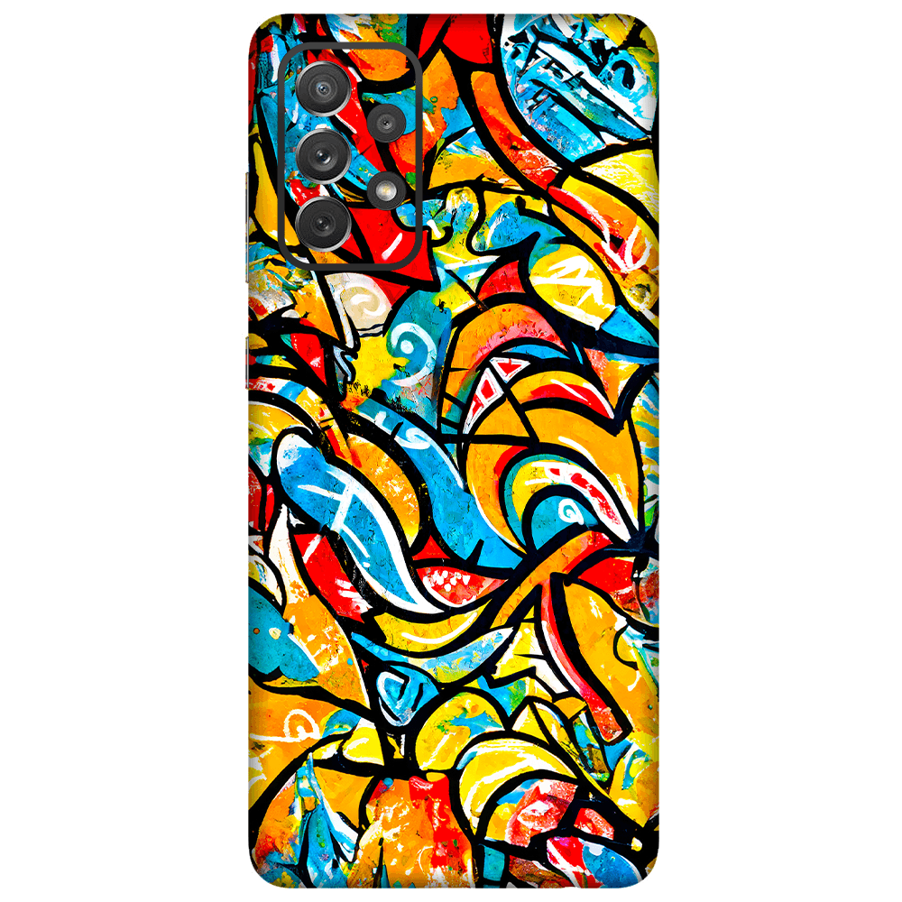 Samsung A72 Kaplama Sokak Grafitisi