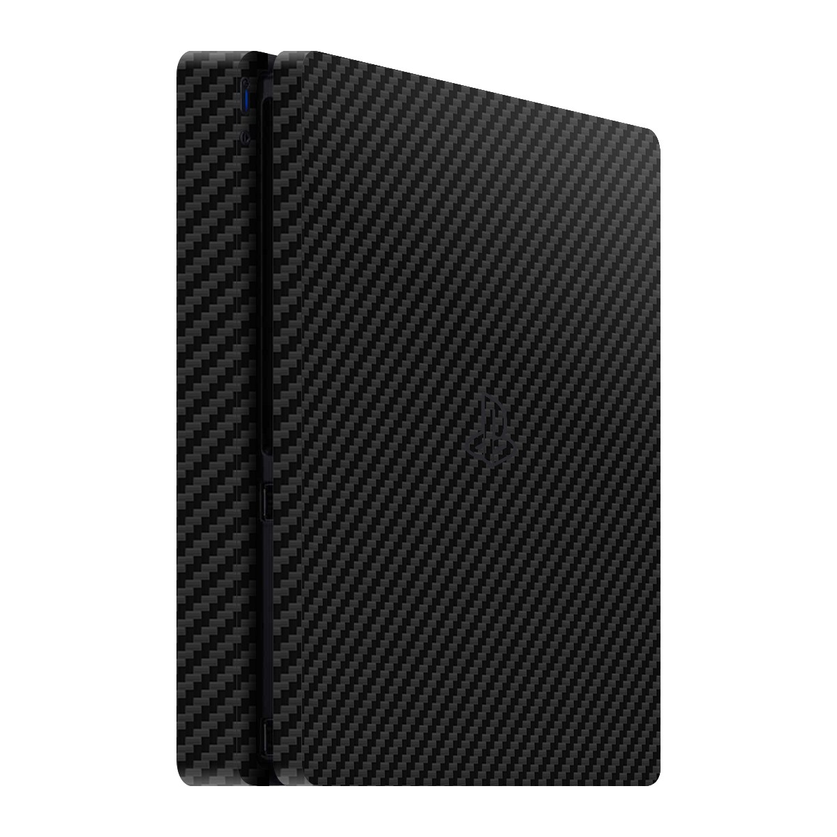 PlayStation 4 Slim Kaplama Siyah Karbon Fiber